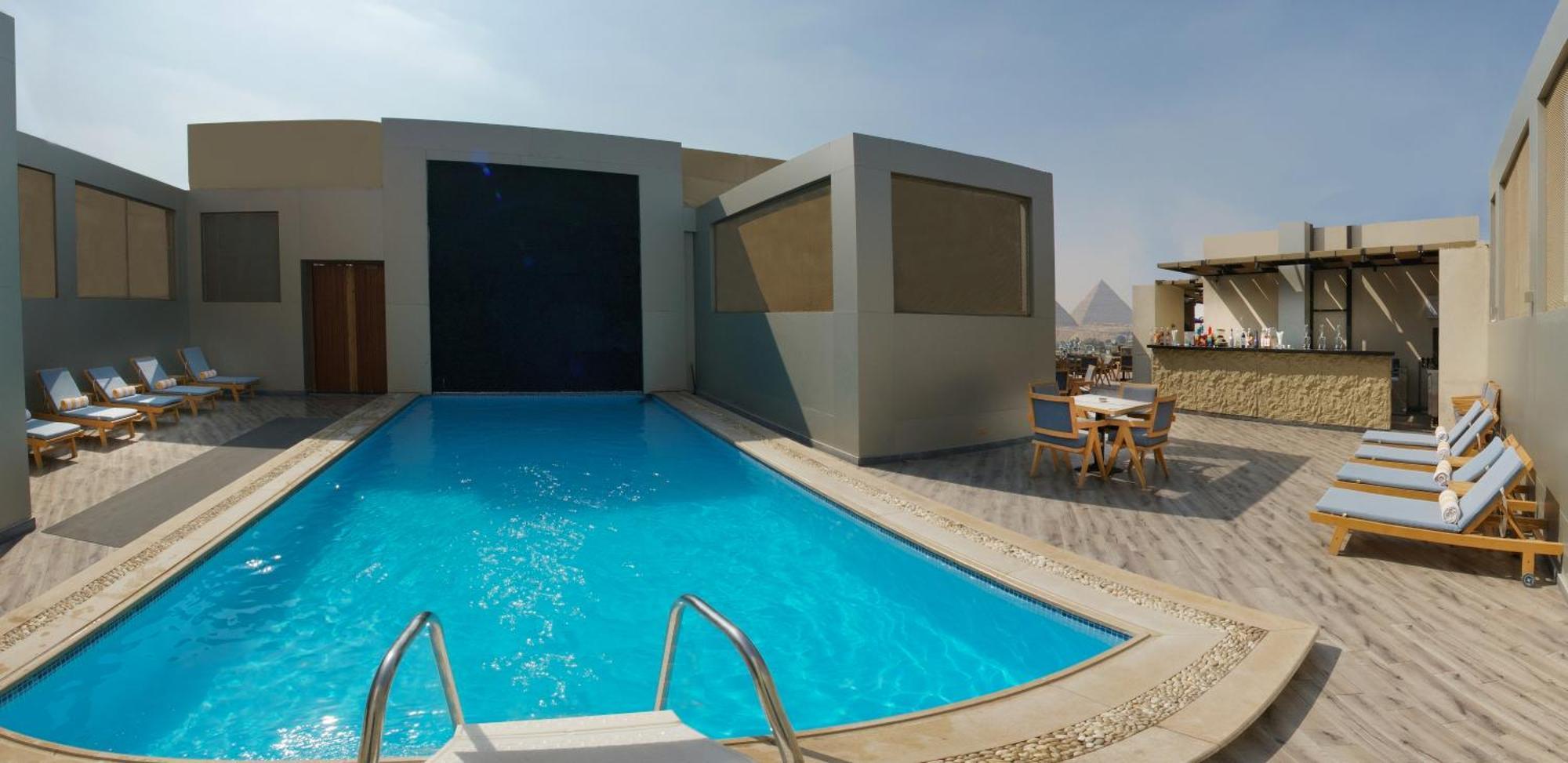 Stay Inn Pyramids Hotel Al Kawm al Akhdar Exterior foto